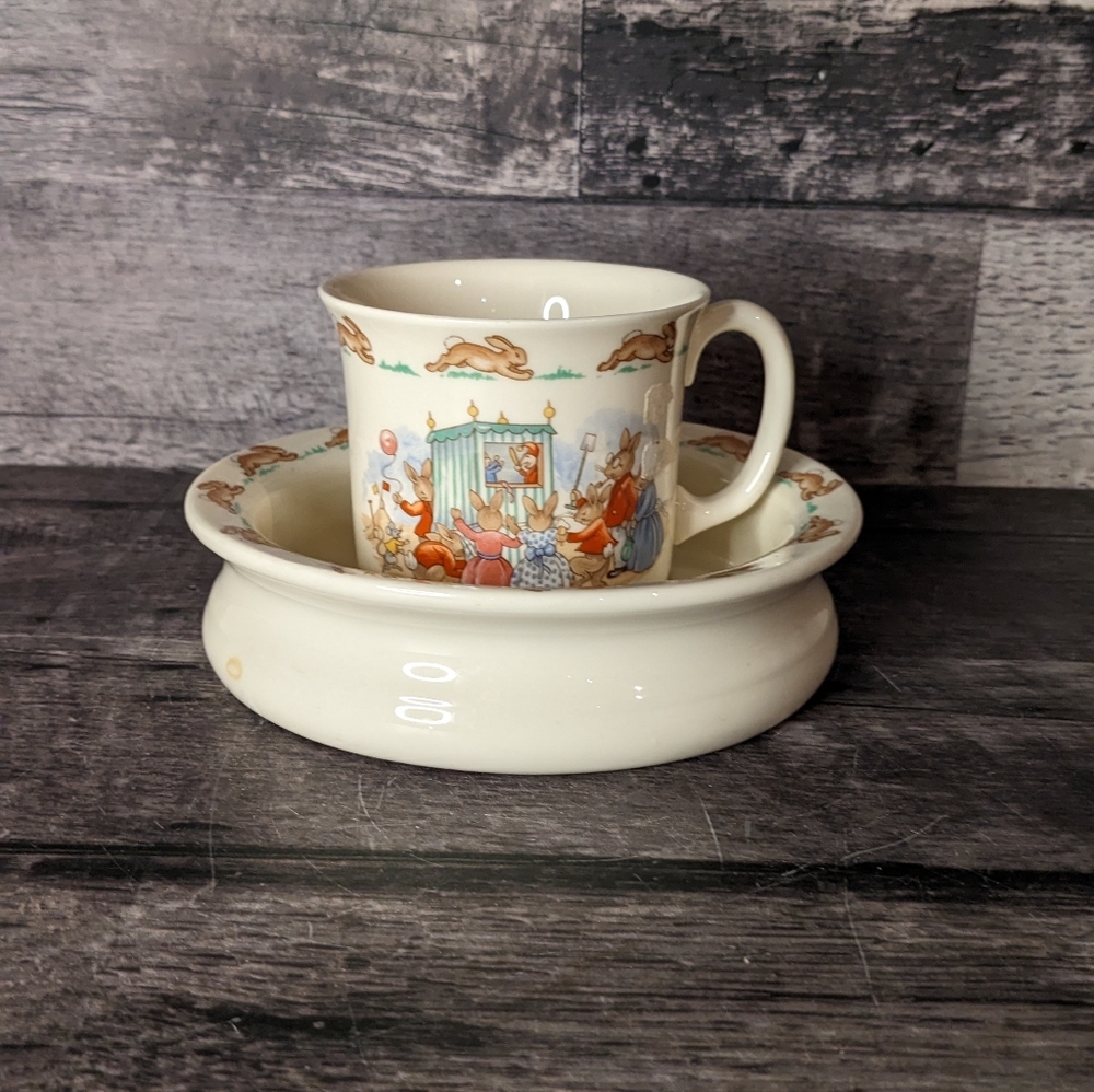 Bunnykins Porridge Bowl and Mug
